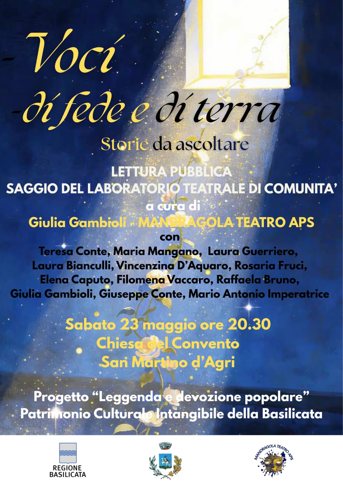 Manifesto "Voci di fede e di terra"